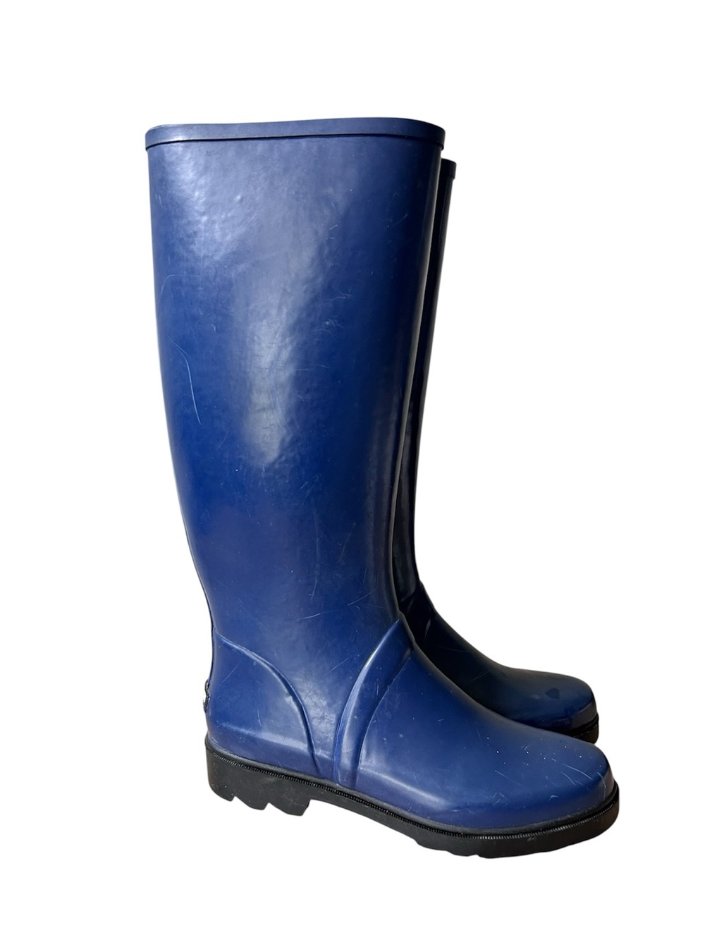 POLO Sport Ralph Lauren women’s rubber rain boots in blue size 7